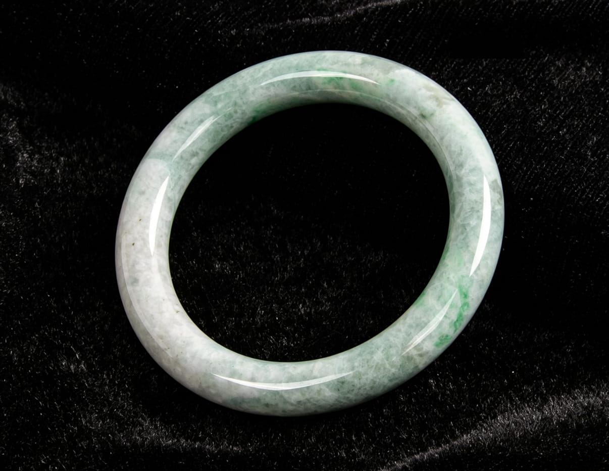Jadeite Bangle 57mm | SC0070