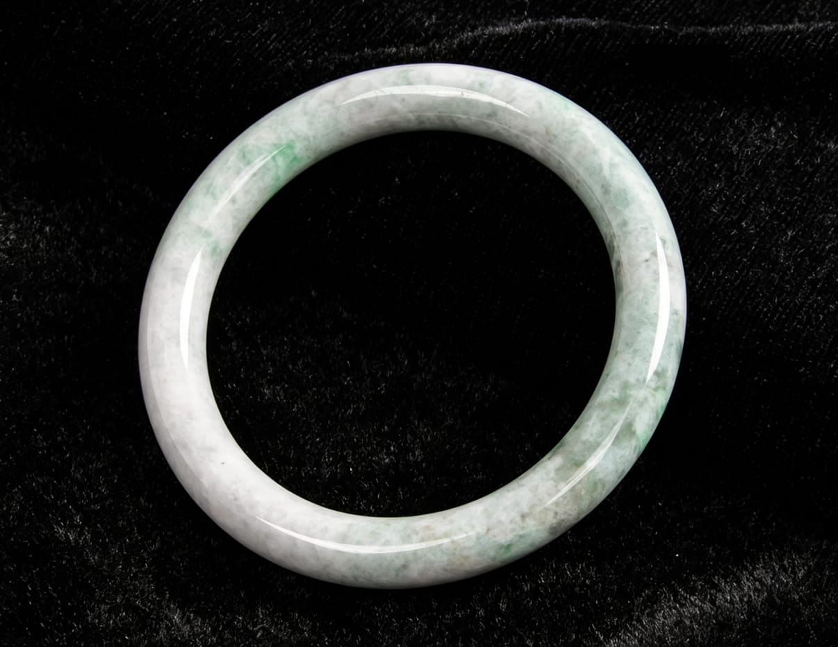 Jadeite Bangle 60mm | SC0071