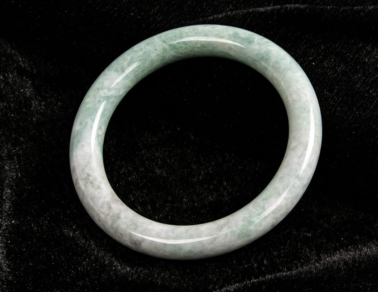Jadeite Bangle 60mm | SC0073
