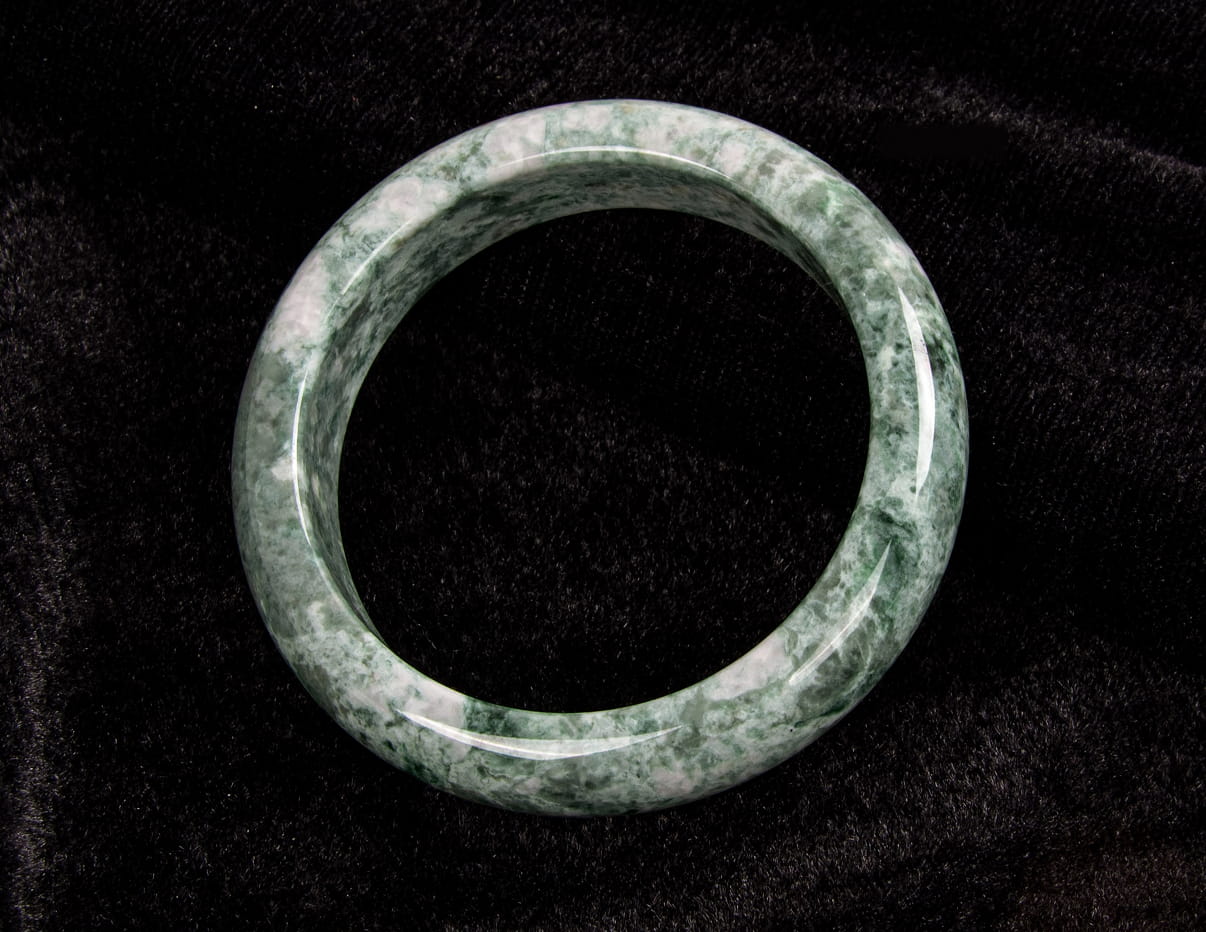 Jadeite Bangle 60mm | SC0098