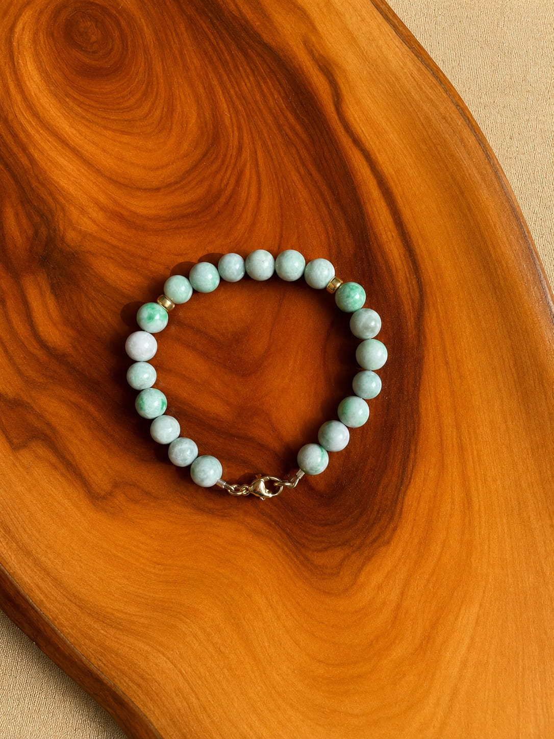 Jadeite Beaded Bracelet | SC0136