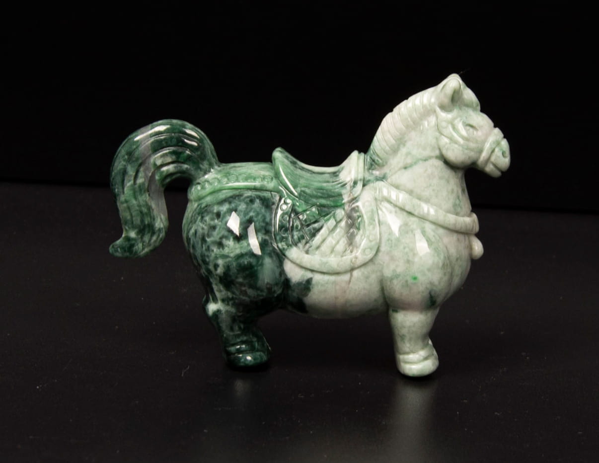 Jadeite Horse Tea Pet 2.2" | SC0120