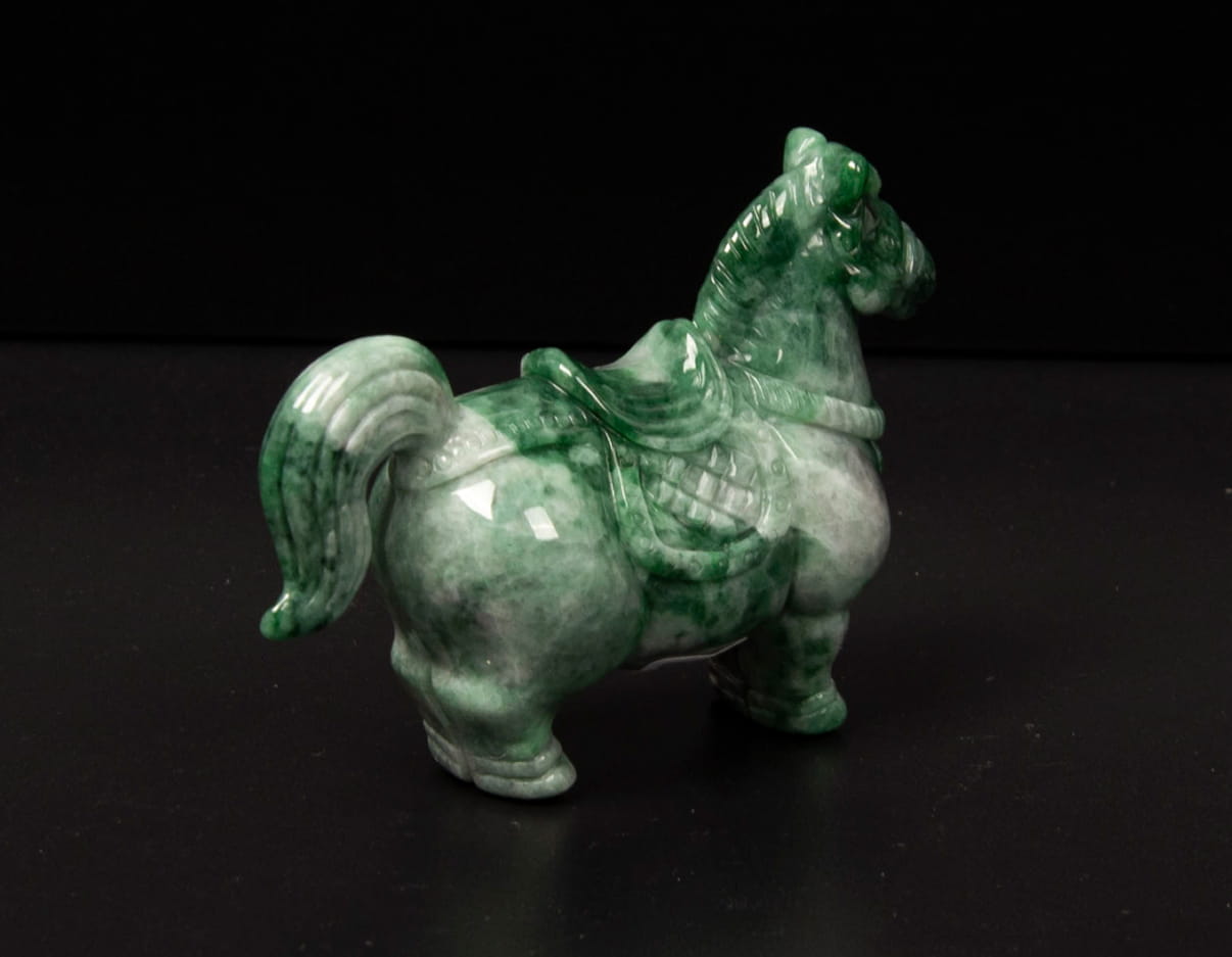 Jadeite Horse Tea Pet 2.2" | SC0121