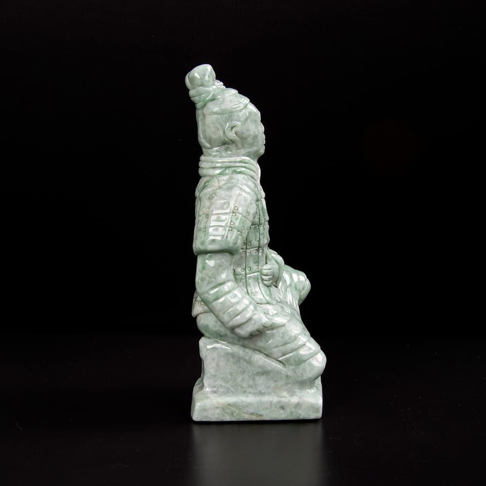 Jadeite Terracotta Soldier 3.85" | SC0074