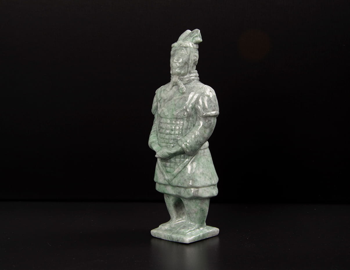 Jadeite Terracotta Soldier 5" | SC0133