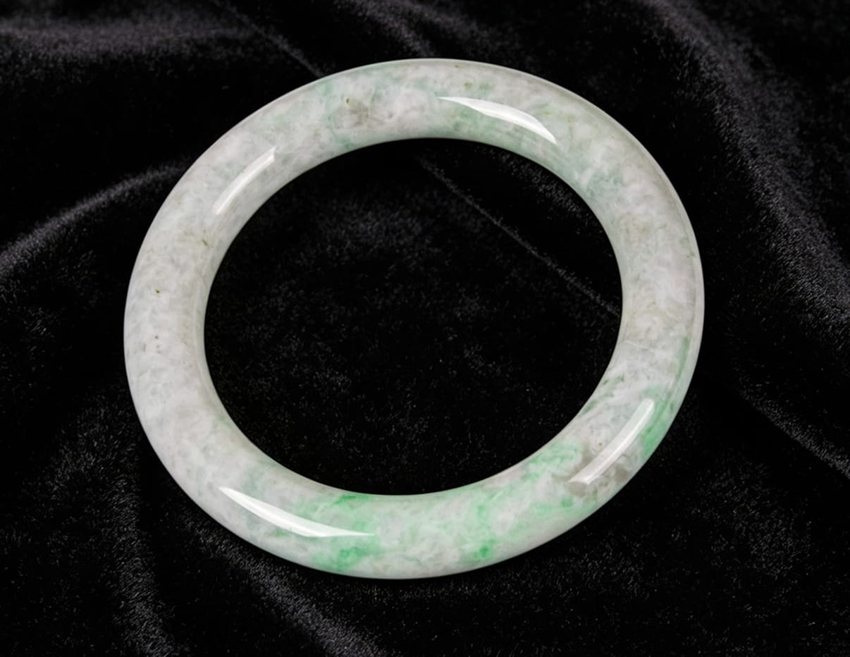Jadeite Bangle 57mm | SC0023