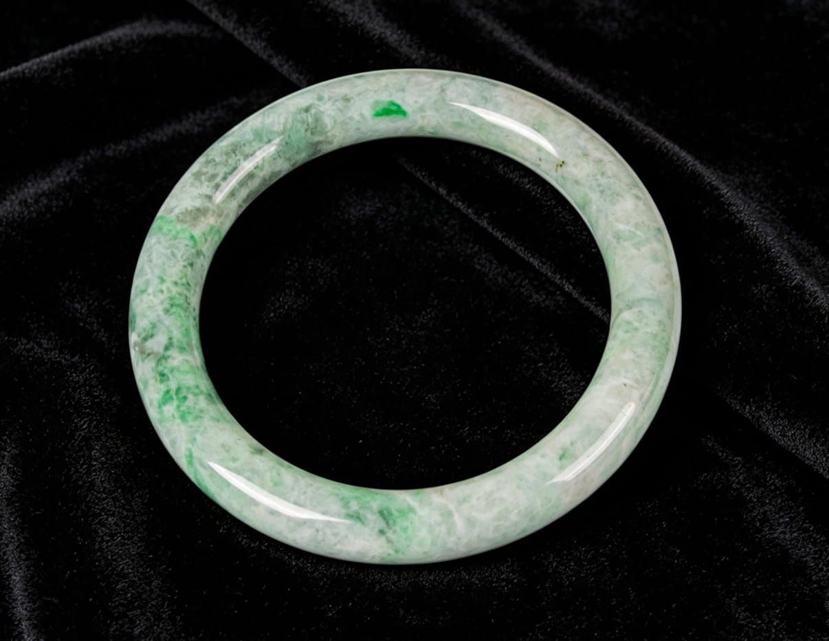 Jadeite Bangle 60mm | SC0025