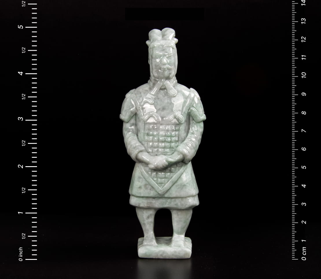 Jadeite Terracotta Soldier 5" | SC0076