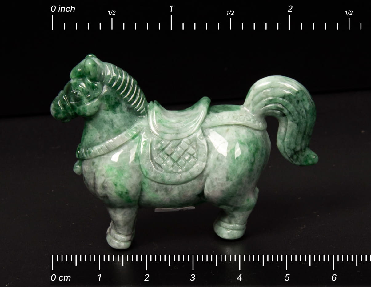 Jadeite Horse Tea Pet 2.2" | SC0121