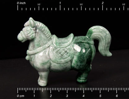 Jadeite Horse Tea Pet 2.2" | SC0125