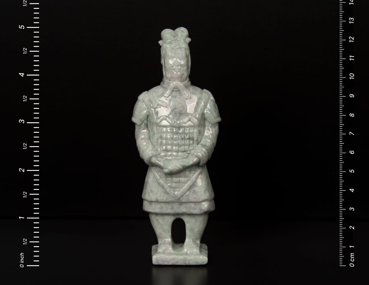 Jadeite Terracotta Soldier 5" | SC0132