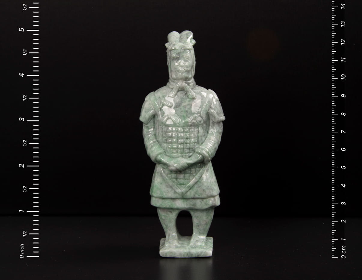 Jadeite Terracotta Soldier 5" | SC0133