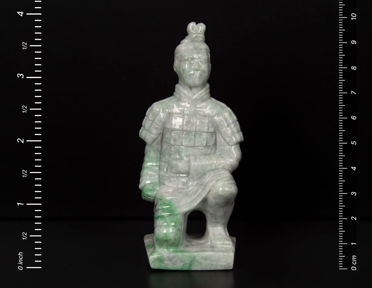 Jadeite Terracotta Soldier 3.85" | SC0143