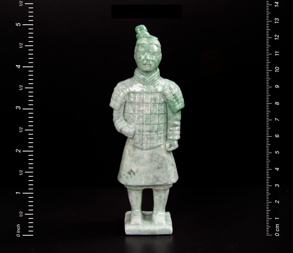 Jadeite Terracotta Soldier 5" | SC0075