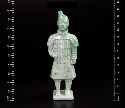 Jadeite Terracotta Soldier 5" | SC0075