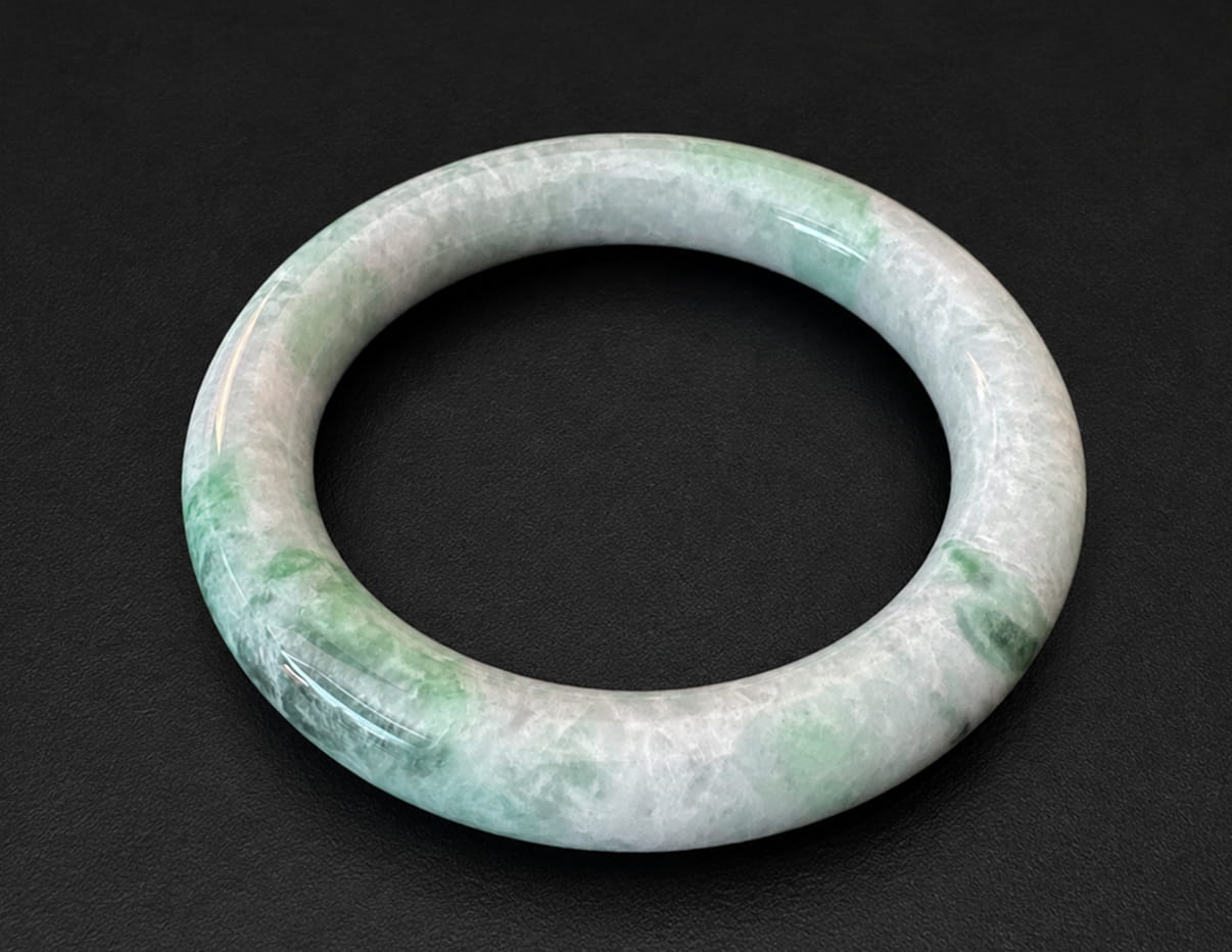 Jadeite Bangle 57mm | SC0004