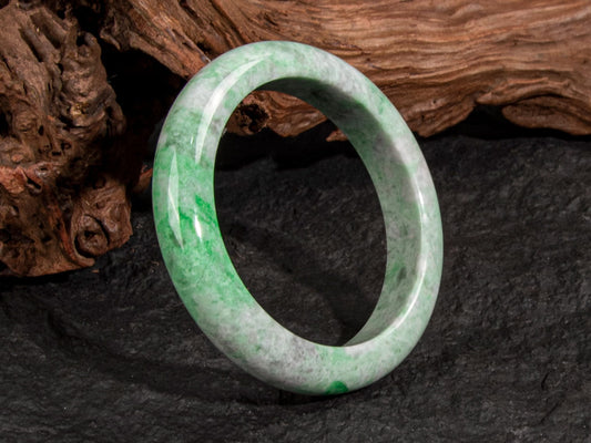 Jadeite Jade Bangle 60mm | SC0018