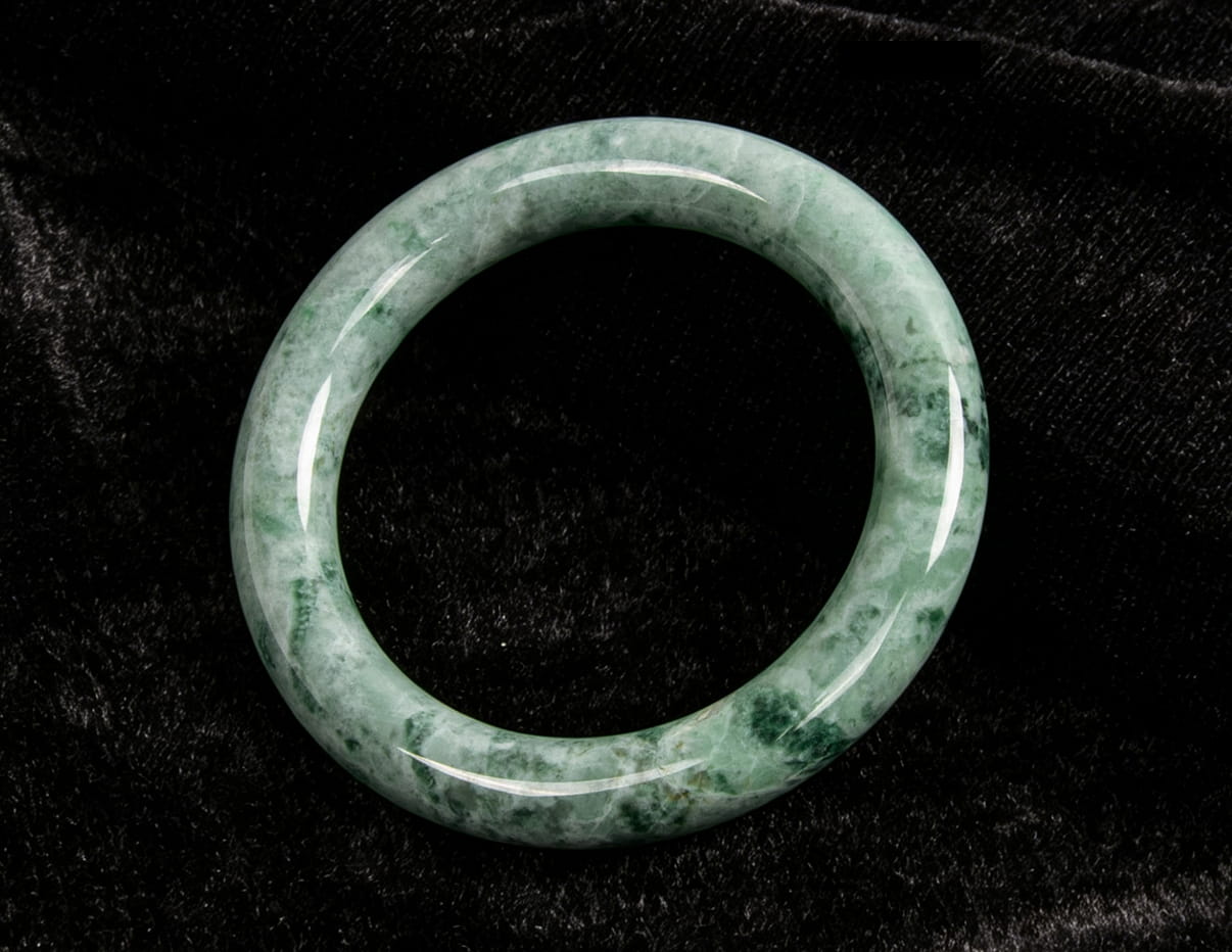Jadeite Bangle 52mm | SC0062