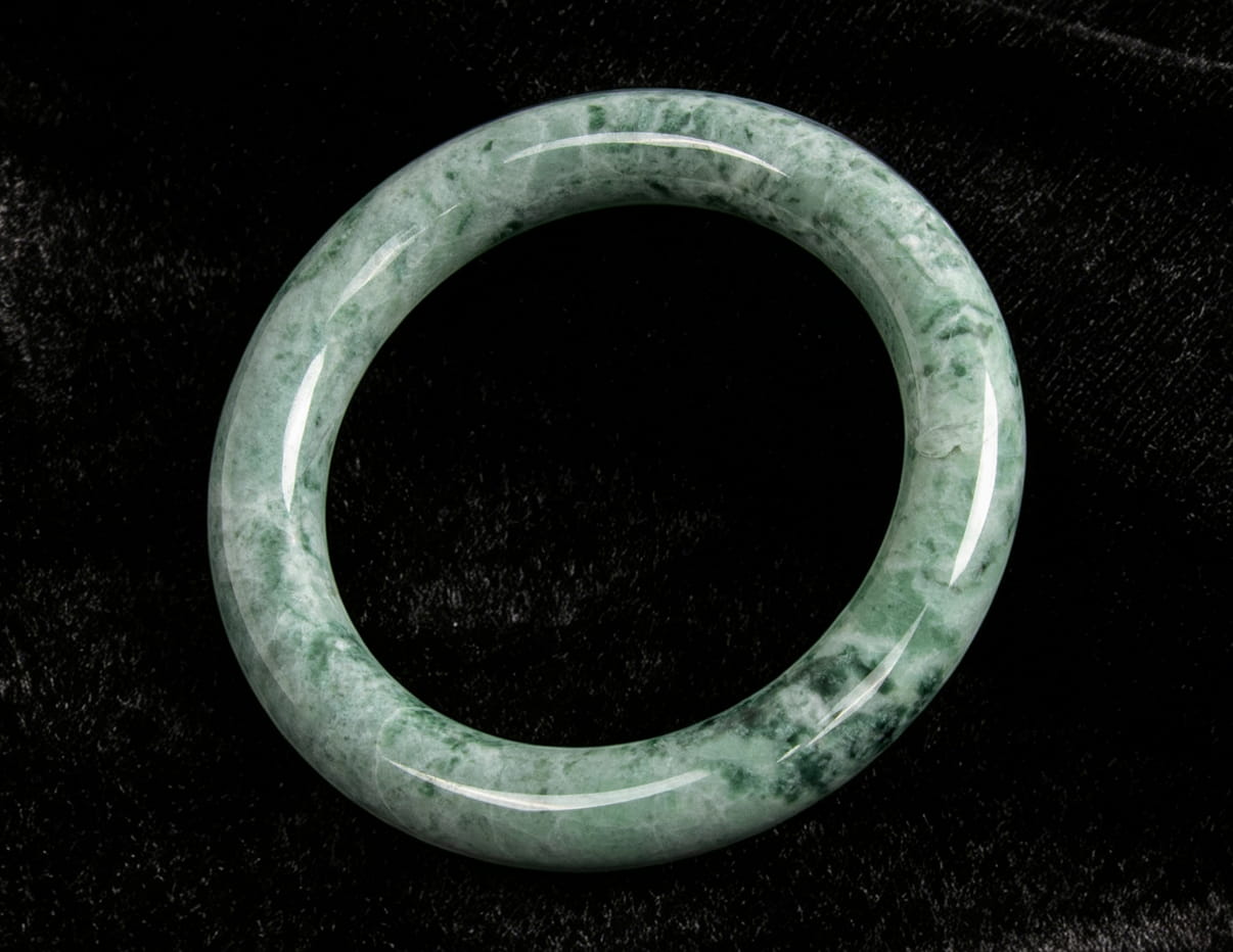 Jadeite Bangle 52mm | SC0062