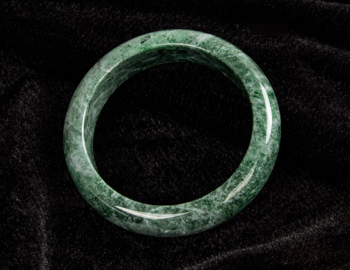 Jadeite Bangle 60mm | SC0084