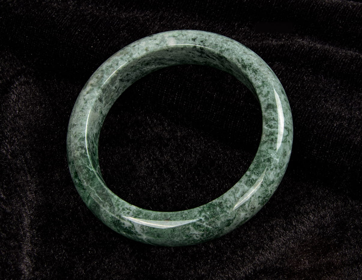 Jadeite Bangle 60mm | SC0088