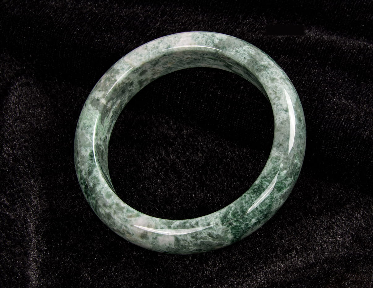 Jadeite Bangle 60mm | SC0098