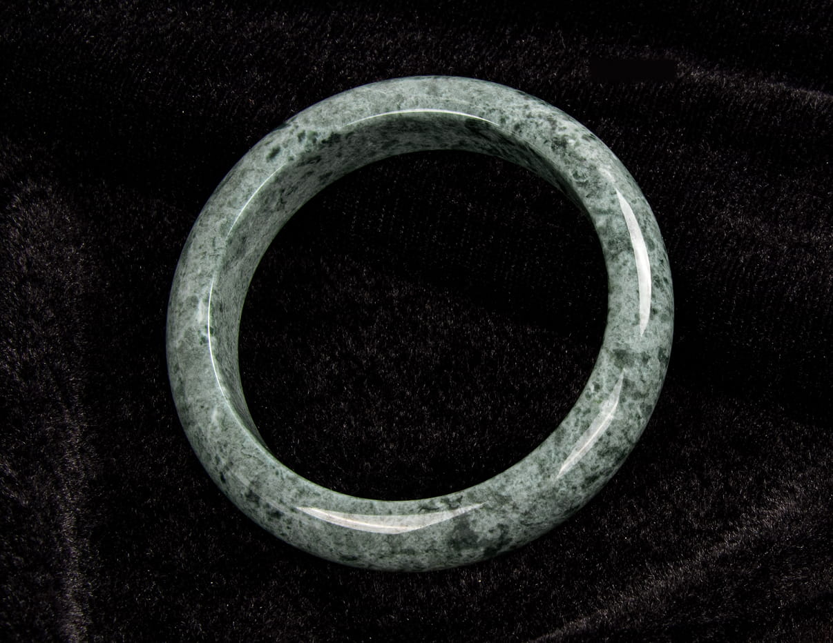 Jadeite Bangle 60mm | SC0104
