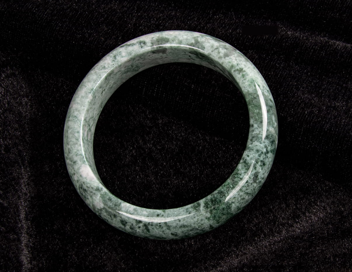 Jadeite Bangle 60mm | SC0106