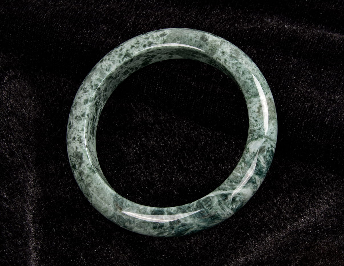 Jadeite Bangle 60mm | SC0110