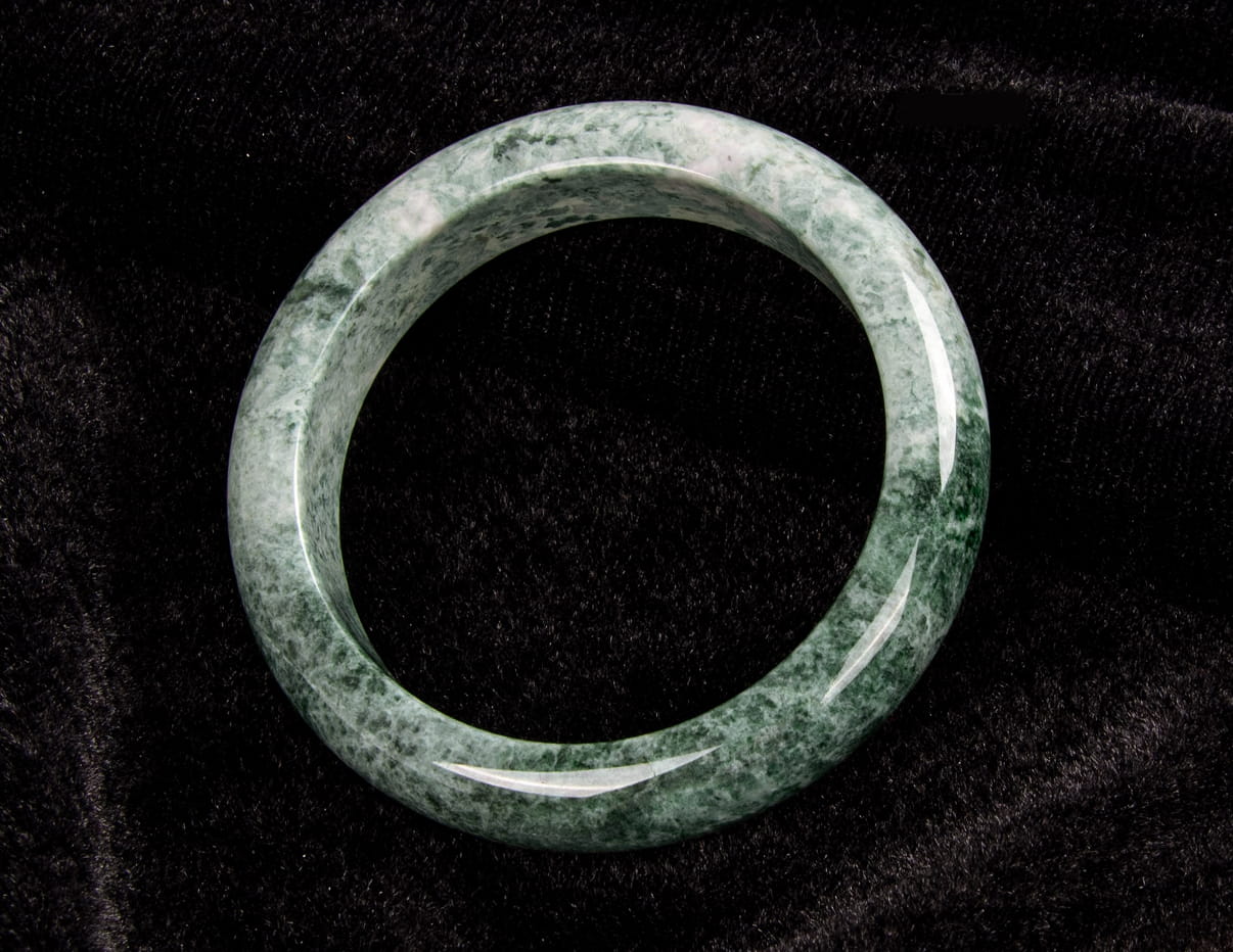 Jadeite Bangle 60mm | SC0113