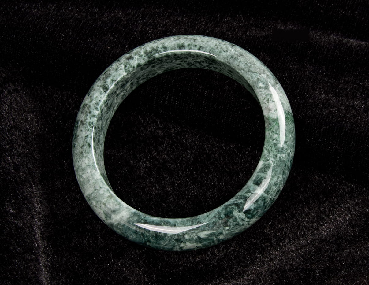 Jadeite Bangle 60mm | SC0116