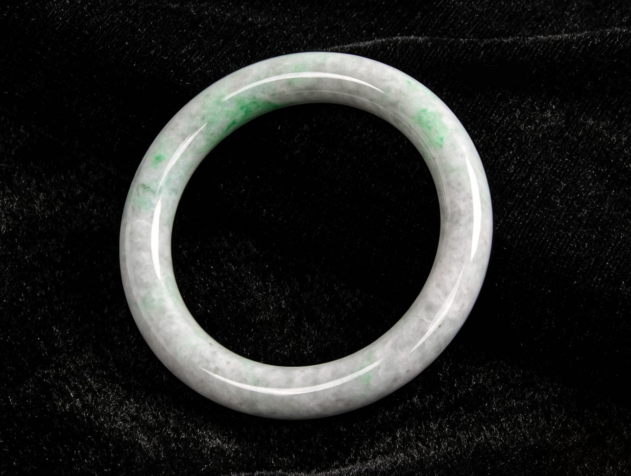 Jadeite Bangle 56mm | SC0185