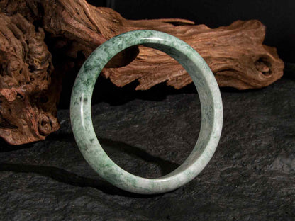 Jadeite Jade Bangle 61mm | SC0215