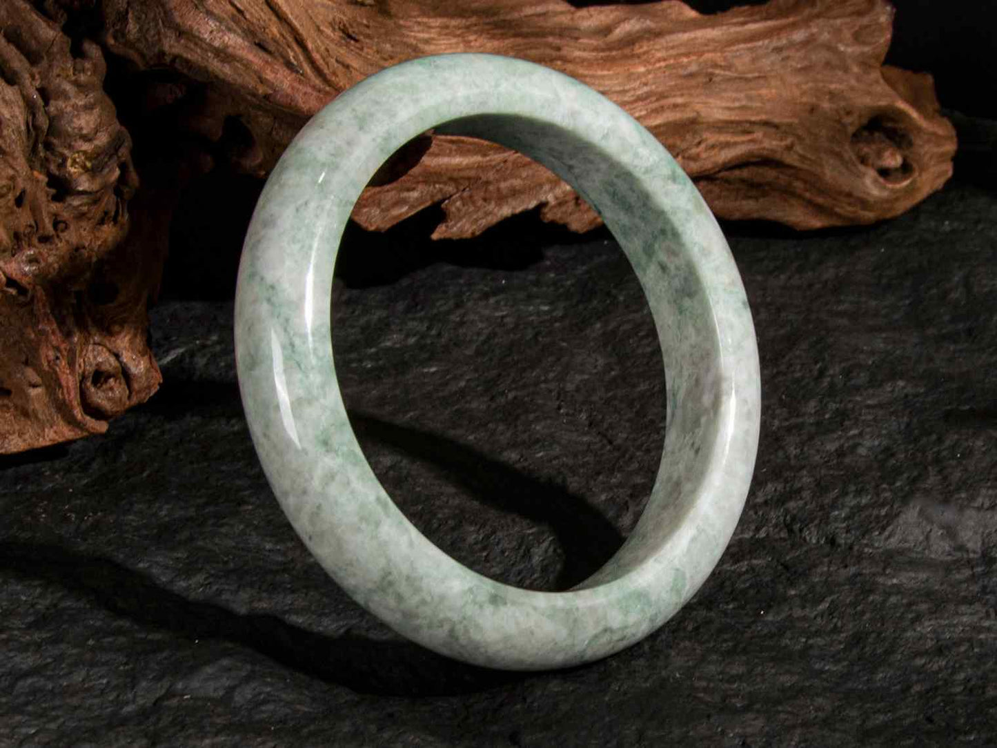 Jadeite Bangle 62mm | SC0226
