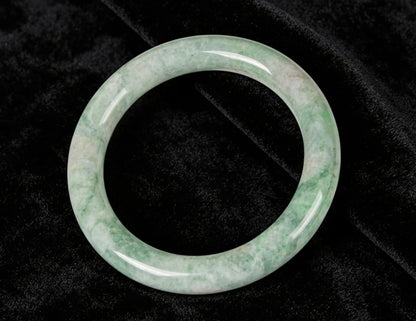 Jadeite Jade Bangle 56mm | SC0019