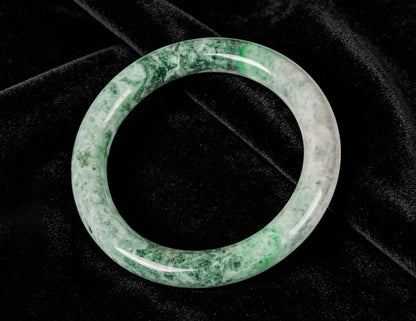 Jadeite Jade Bangle 57mm | SC0021