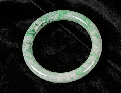 Jadeite Jade Bangle 60mm | SC0025