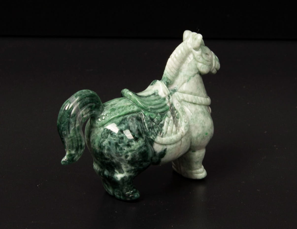 Jadeite Horse Tea Pet 2.2" | SC0120