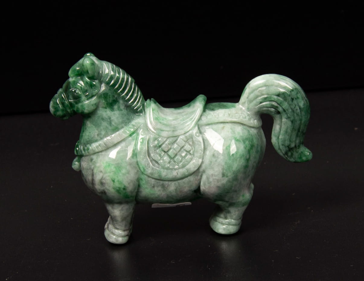 Jadeite Horse Tea Pet 2.2" | SC0121