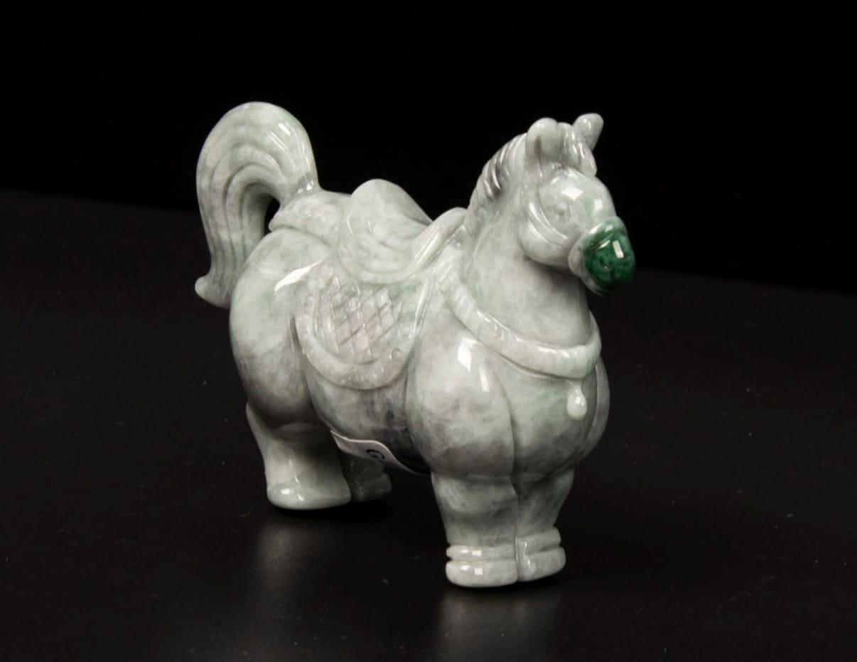 Jadeite Horse Tea Pet 2.2" | SC0123
