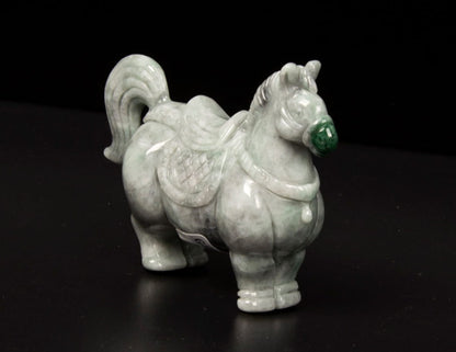 Jadeite Horse Tea Pet 2.2" | SC0123