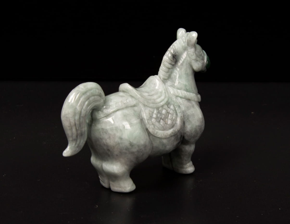 Jadeite Horse Tea Pet 2.2" | SC0123