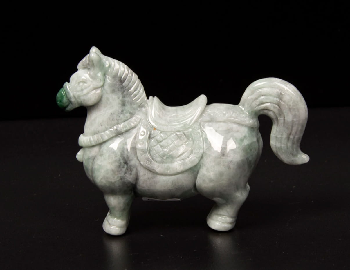 Jadeite Horse Tea Pet 2.2" | SC0123
