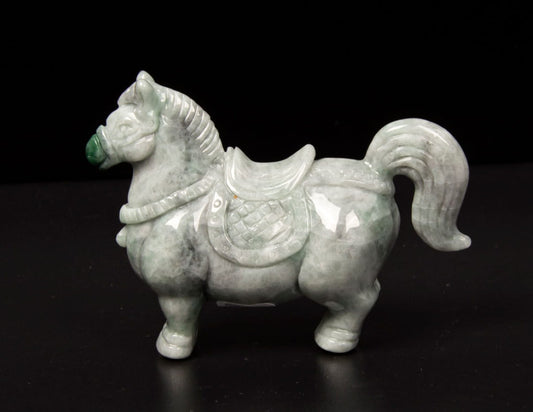 Jadeite Horse Tea Pet 2.2" | SC0123