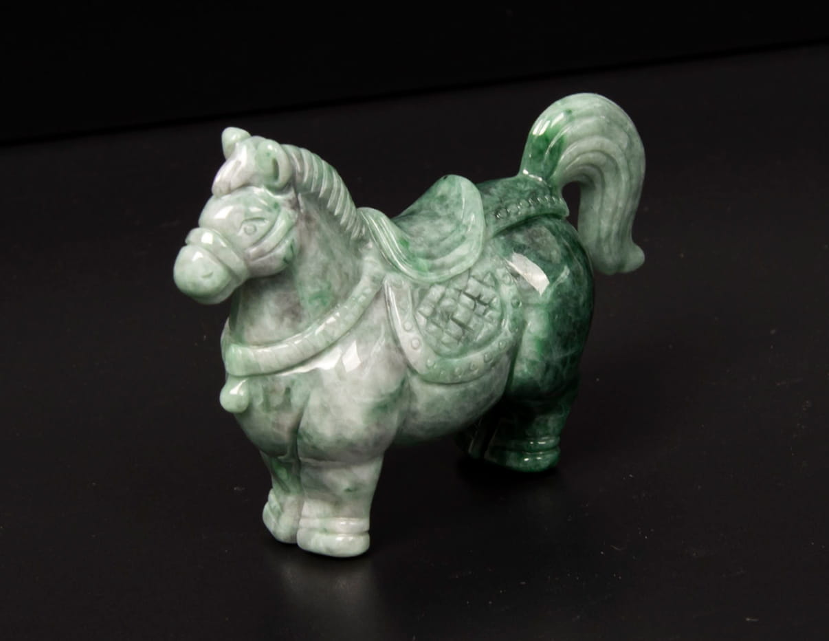 Jadeite Horse Tea Pet 2.2" | SC0125