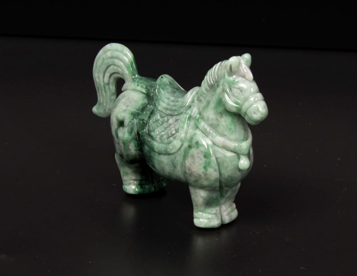 Jadeite Horse Tea Pet 2.2" | SC0125