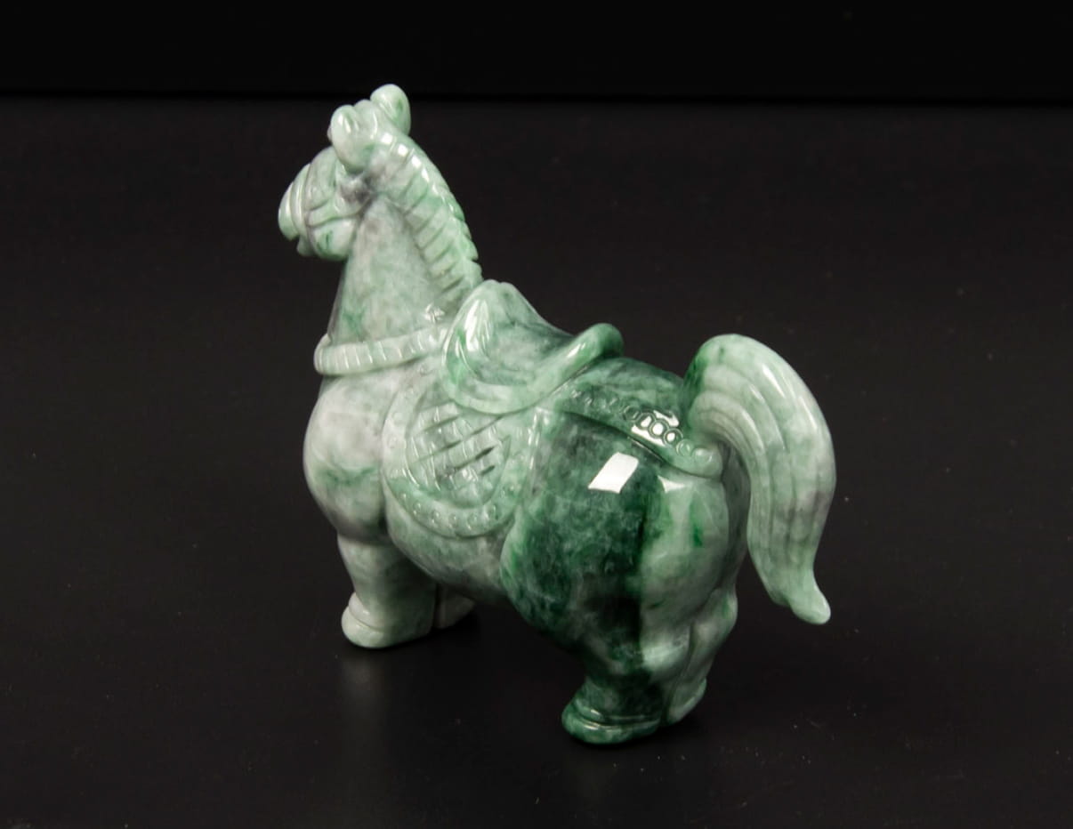 Jadeite Horse Tea Pet 2.2" | SC0125