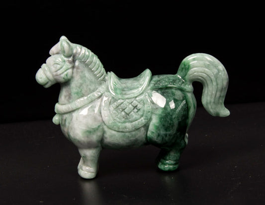 Jadeite Horse Tea Pet 2.2" | SC0125