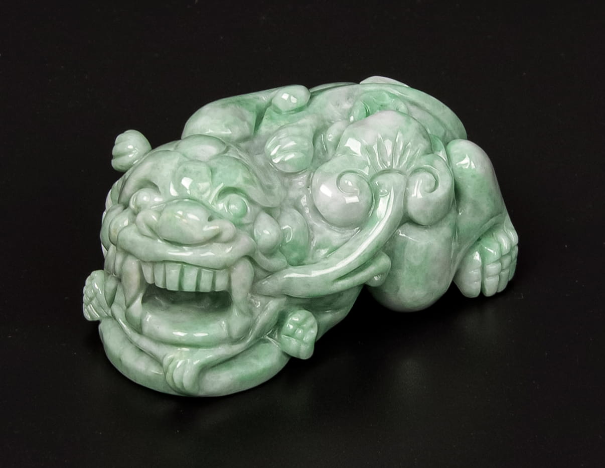 Jadeite Pixiu Tea Pet 2.3" | SC0150