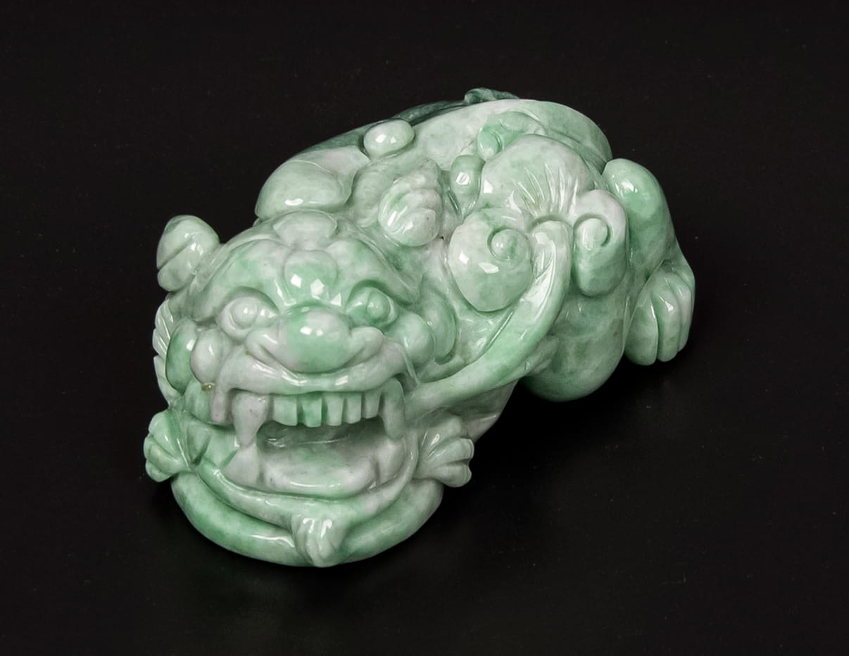 Jadeite Pixiu Tea Pet 2.3" | SC0151